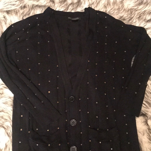 Urban Behavior Cardigan with gold Studs - Picture 5 of 8